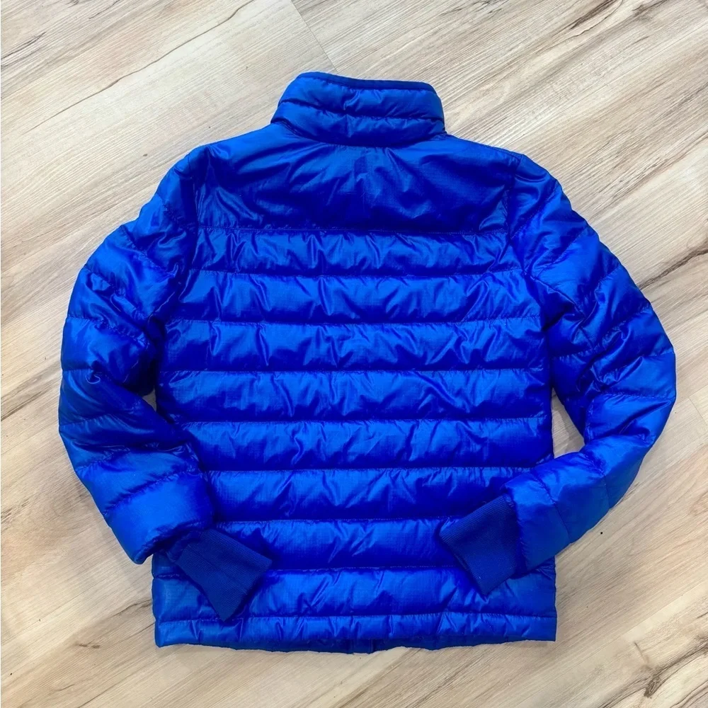 J Crew Women's Regal Blue Puffer Jacket Size XXS